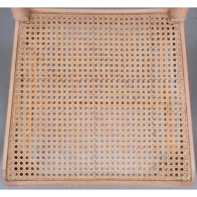 Regency Chippendale Chinese Chairs with Woven Cane, 1970s, Set of 4 For Sale - Image 11 of 12