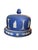 Beautiful 19th Century James Dudson blue and white Jasperware cheese saver. This beautiful piece is crafted in the style...