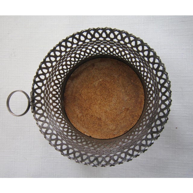 Vintage Napier Silverplate Filigree Wine Coaster For Sale - Image 6 of 6