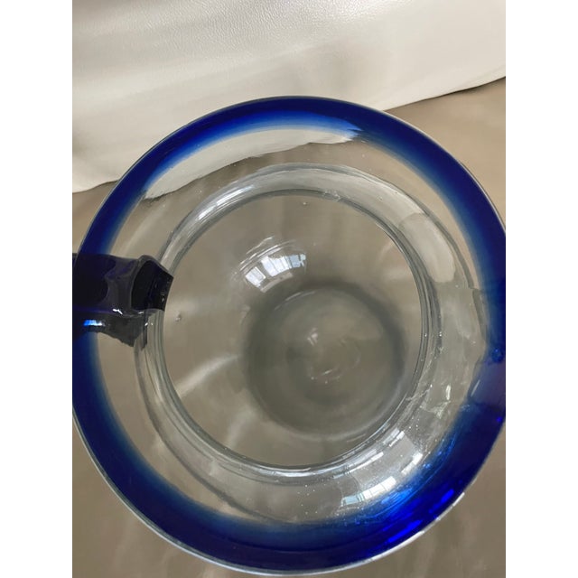Vintage Clear Glass Pitcher For Sale In Orlando - Image 6 of 7