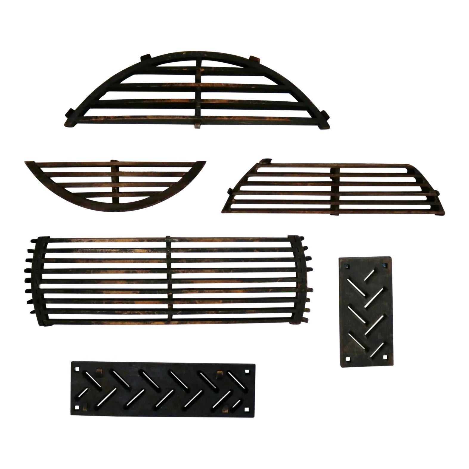 Antique Industrial Foundry Patterns for Molds Handmade Set of Six ...