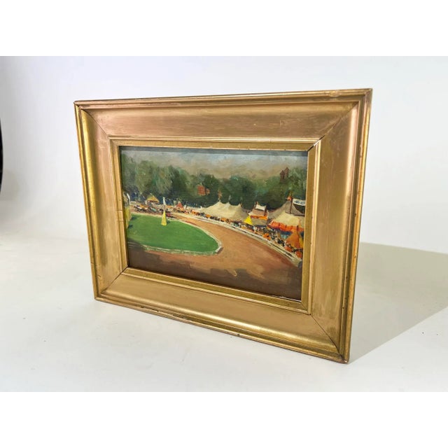 C. 1920s Morgan Colt Impressionistic Oil on Panel For Sale - Image 4 of 11