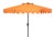Not Yet Made - Made To Order Venice Single Scallop 9ft Crank Outdoor Push Button Tilt Umbrella - Orange For Sale - Image 5 of 5