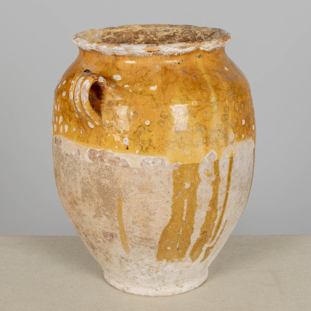 Ceramic 19th Century French Terracotta Pot À Confit 13.5"High For Sale - Image 7 of 12