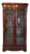 Late Biedermeier Display Cabinet in Mahogany For Sale