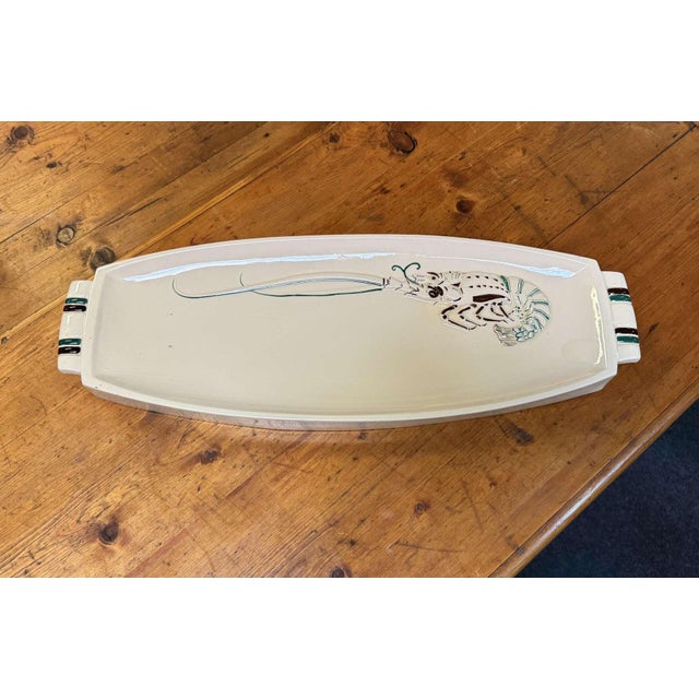 Quimper Earthenware Lobster Service, 1930s, Set of 27 For Sale - Image 16 of 18