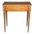 Fine French Louis XVI Marquetry Tulipwood and Kingwood End Table With Bronze For Sale