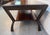 Ebony Vintage Modern Macassar Ebony Coffee Table With Sculptural Base For Sale - Image 8 of 13