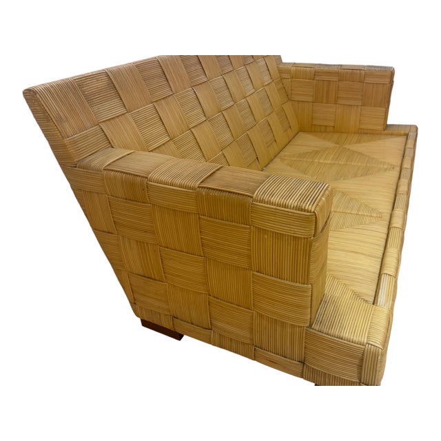 Wood Late 20th Century Donghia Block Island Sofa For Sale - Image 7 of 15