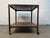 Late 20th Century Rustic Industrial Two-Tier Metal Accent Table For Sale - Image 4 of 15
