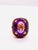 Bochic “Orient” Vintage Natural Ruby & Amethyst Ring Set In 18 K Gold & Silver For Sale - Image 12 of 12