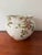 Antique Victorian Rose Transferware Jardinière Cachepot Planter Bowl - Pink Roses, Gold Gilt, Cottage Garden Decor For Sale In Boise - Image 6 of 12