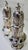 Vintage Japanese Silver-Plated Salt & Pepper Shakers by Corbell & Co., Pair For Sale - Image 4 of 12