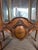Wood Vintage French Rococo Copper-Gilt Bow Front Tall Curio Cabinet With Mirrored Back For Sale - Image 7 of 11