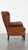 Large Vintage Sheepskin Wing Chair For Sale - Image 3 of 18