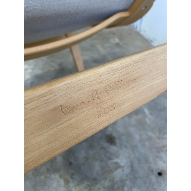 Bruno Mathsson Pernilla Lounge Chair for Dux Sweden For Sale - Image 9 of 11
