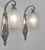 A Pair of French Art Deco Wall Sconces by Leon Hugue 1920s France For Sale - Image 6 of 8