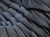 Togo Sofa in Black Leather by Michel Ducaroy for Ligne Roset, Set of 5 For Sale - Image 5 of 11