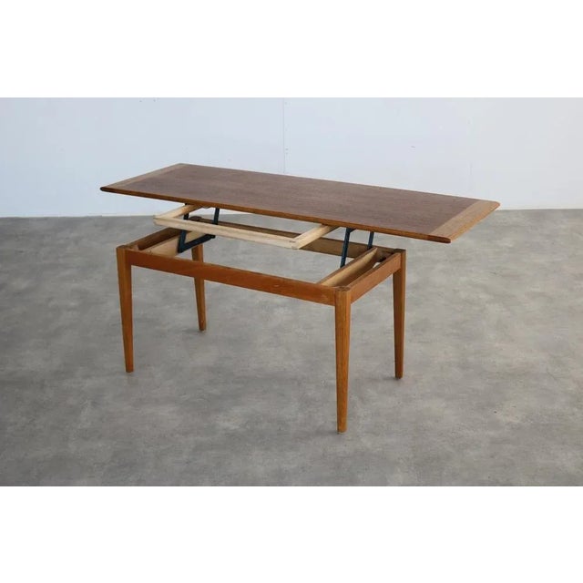 Wood Vintage Coffee Table, Swedish, 1960s For Sale - Image 7 of 12