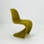 Orginal Limited Edition Verner Panton chair in Mustard ABS germany by Vitra 2012 The chair now sports a lime green hue -...