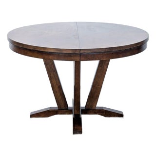 Legacy Classic Highland Round to Oval Dining Table For Sale
