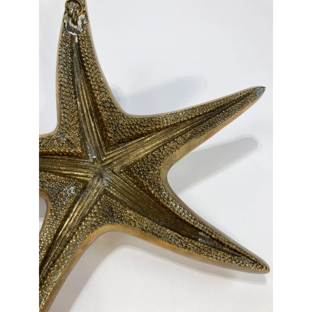 Vintage Brass Starfish Paper Weight For Sale In Kansas City - Image 6 of 7