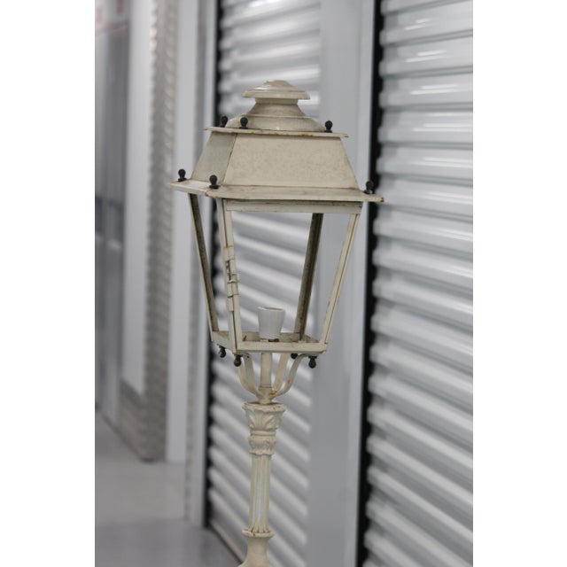 Parisian Style Cast Iron Street Lamp For Sale - Image 14 of 18
