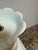 White Lotus Shaped Ceramic Candle Holders, Pair For Sale - Image 8 of 12