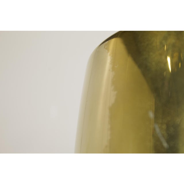 Brass Greek Key Torchiere Floor Lamp | Tommi Parzinger Style For Sale In Fayetteville, AR - Image 6 of 8