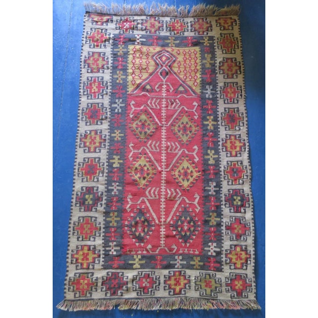 Antique Anatolian Rug, 1900 For Sale - Image 12 of 12