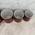 Set of Five French Reddish Brown Enamel Kitchen Canisters With Original Lids For Sale - Image 18 of 18