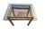 Ethan Allen Ethan Allen Contemporary Glass Side Table For Sale - Image 4 of 7