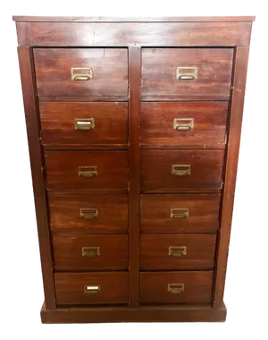 Antique Filing Cabinet, 1890s