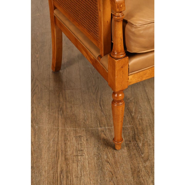Wood Tommy Bahama Pair of Caned Armchairs For Sale - Image 7 of 18