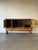Mid-Century Modern Henning Kjærnulf Oak Sideboard Credenza With Leaded Glass Doors by Henning Mid-Century Modern 1960s For Sale - Image 3 of 13