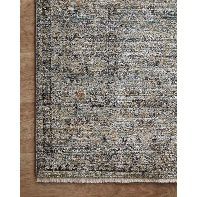 2020s Jean Stoffer x Loloi Katherine Ocean / Gold 7'-10" x 10' Area Rug For Sale - Image 5 of 10