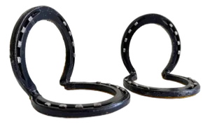 1950s Equestrian Horseshoe Bookends - A Pair