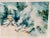 This fine watercolor by artist and educator Phil Metzger (American 20th century) depicts a snowy winter scene in white,...