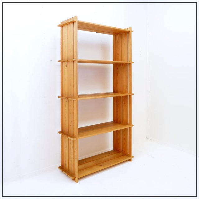 Vintage Pine Shelf in the style of Maison Regain, 1980s For Sale - Image 13 of 13