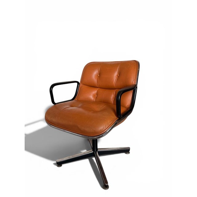 Les merciers gallery presents a stunning mid-century modern design icon: the executive chair by charles pollock for knoll....