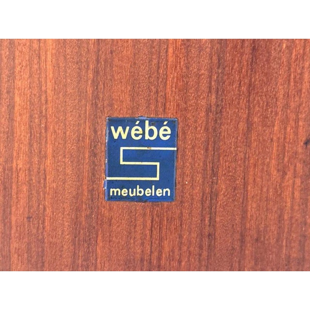 Vintage Extendable Dining Table by Louis van Teeffelen for Wébé For Sale - Image 11 of 12