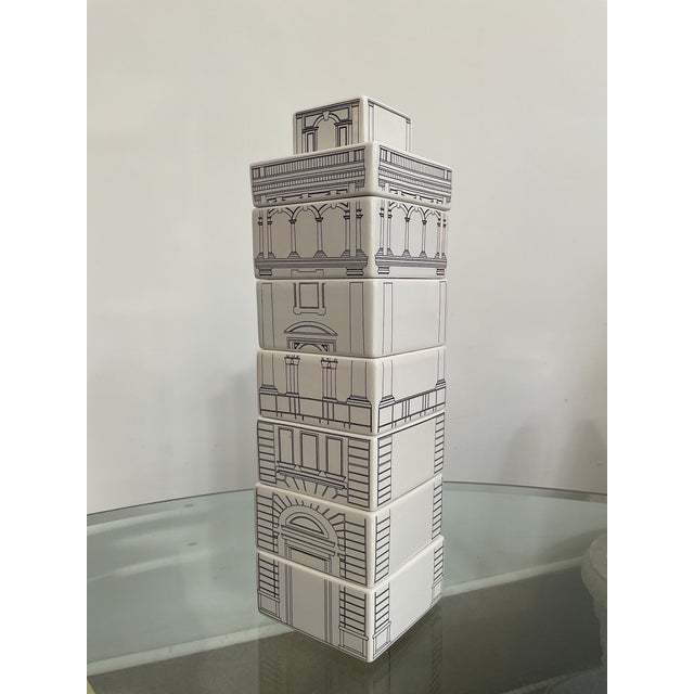 2000 - 2009 Seletti Palace Collection, Torrione Palace Set - Stacking Bowls by Alessandro Zambelli For Sale - Image 5 of 10