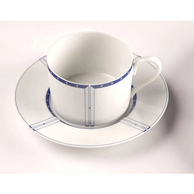 Swid Powell Swid Powell Dinner Set "Chicago Blues" Custom - Set of 5 For Sale - Image 4 of 6