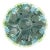 Mid Century French Vallauris Majolica Oyster Plate For Sale