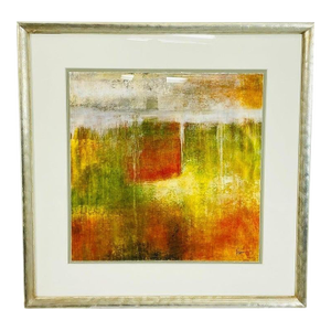 Soicher-Marin Original Painting Titled " Ultra Sonic Flow Meter Ii" Signed