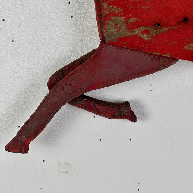 Mystery Vintage Galloping Red Horse Objet d'Art of Possible Carnival Fairground Origin For Sale - Image 12 of 18