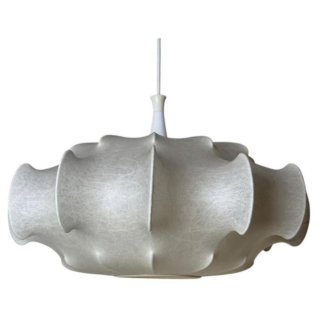 Italian Cocoon Lamp by Castiglioni for Flos, 1960s For Sale - Image 17 of 17