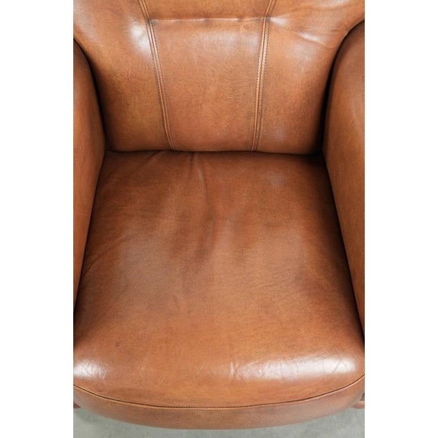 Club Chair in Sheepskin Leather For Sale - Image 6 of 13