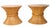 Mid 20th Century Pr. Of Bamboo Sheaf of Wheat Form Side Table Bases by McGuire For Sale - Image 5 of 13