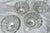Set of 4 Sherry Stem Glasses With Cut Glass Roses & Leaves For Sale - Image 9 of 11